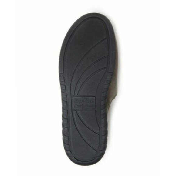 DF by Dearfoams Men's S 7-8  NWOB  Mountain Clog Slippers w Memory Foam Grey - Picture 8 of 8